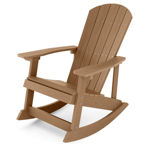 All Weather Plastic Rocking Adirondack Chair